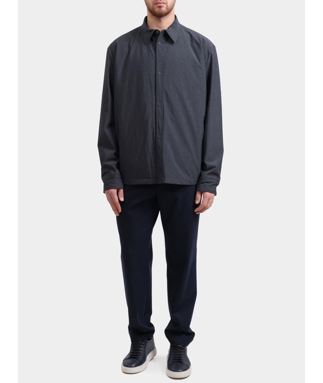 HUGO BOSS Темно-синие повседневные брюки, фото 2