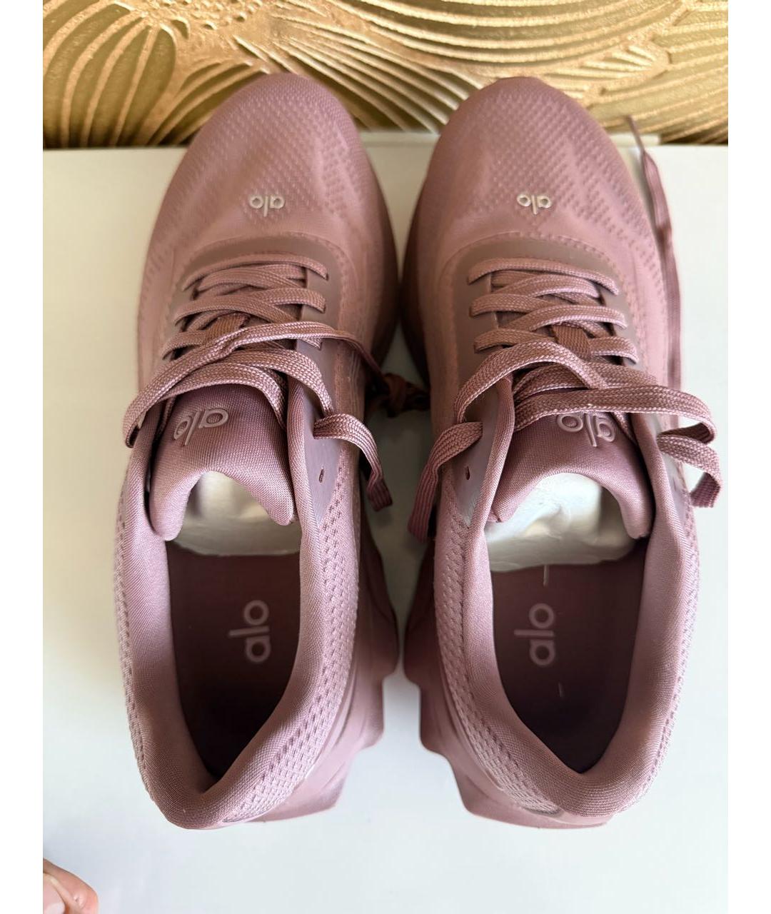 ALO YOGA Розовые неопреновые кроссовки, фото 4