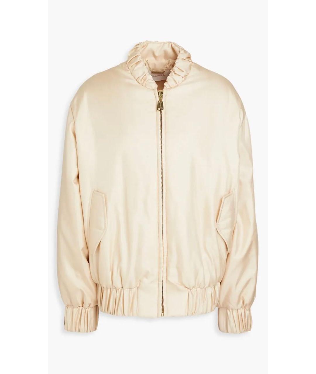 ZIMMERMANN Бежевая куртка, фото 1