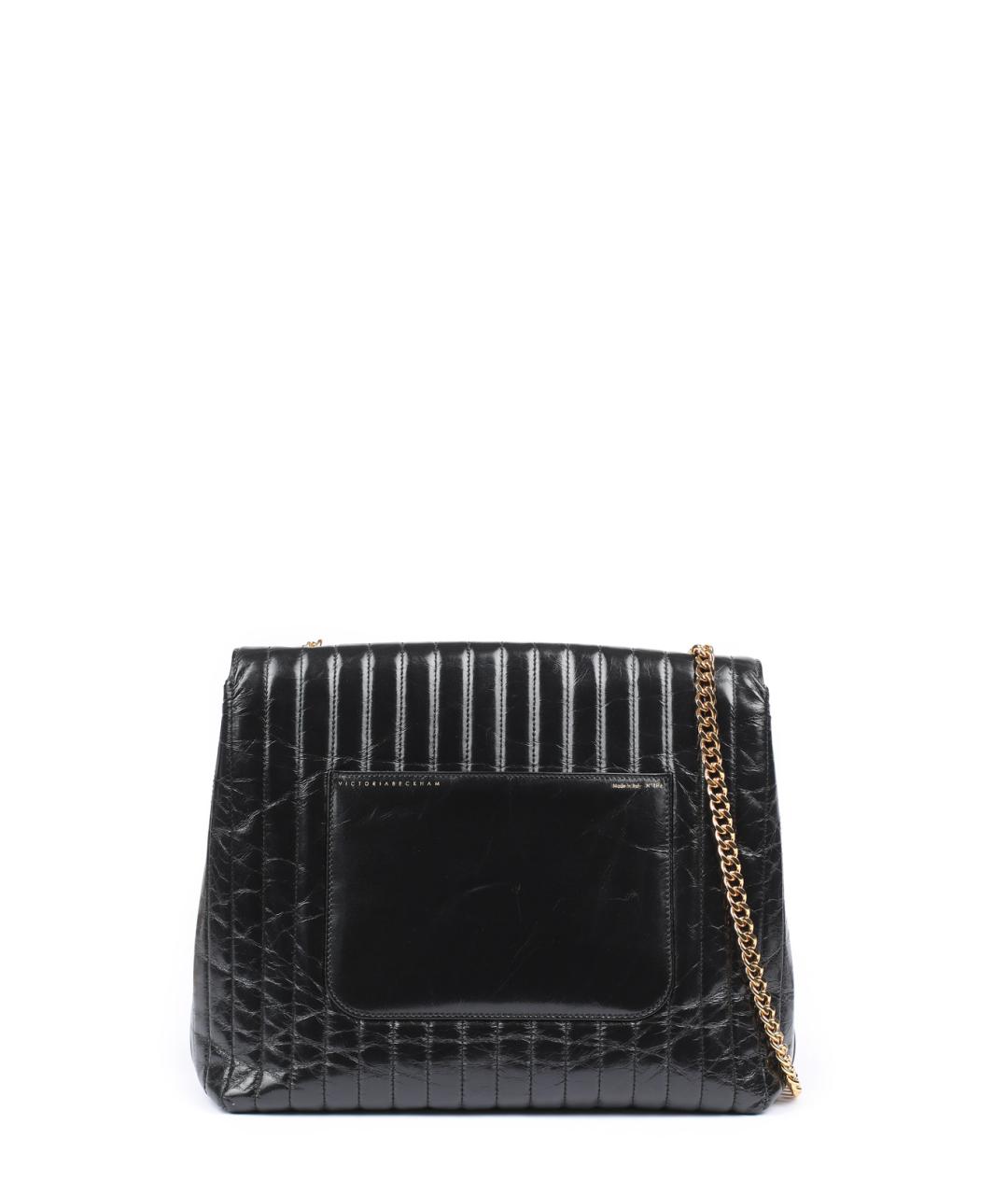VICTORIA BECKHAM Черная сумка через плечо, фото 2