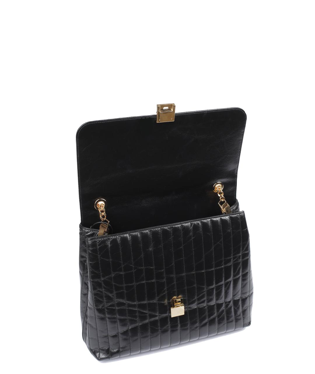 VICTORIA BECKHAM Черная сумка через плечо, фото 3