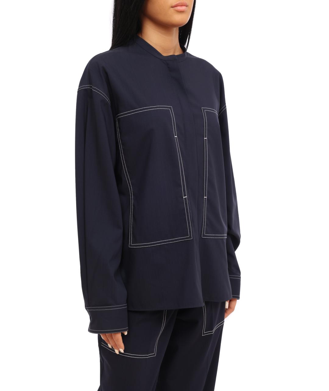 PORTS 1961 Темно-синяя рубашка, фото 4