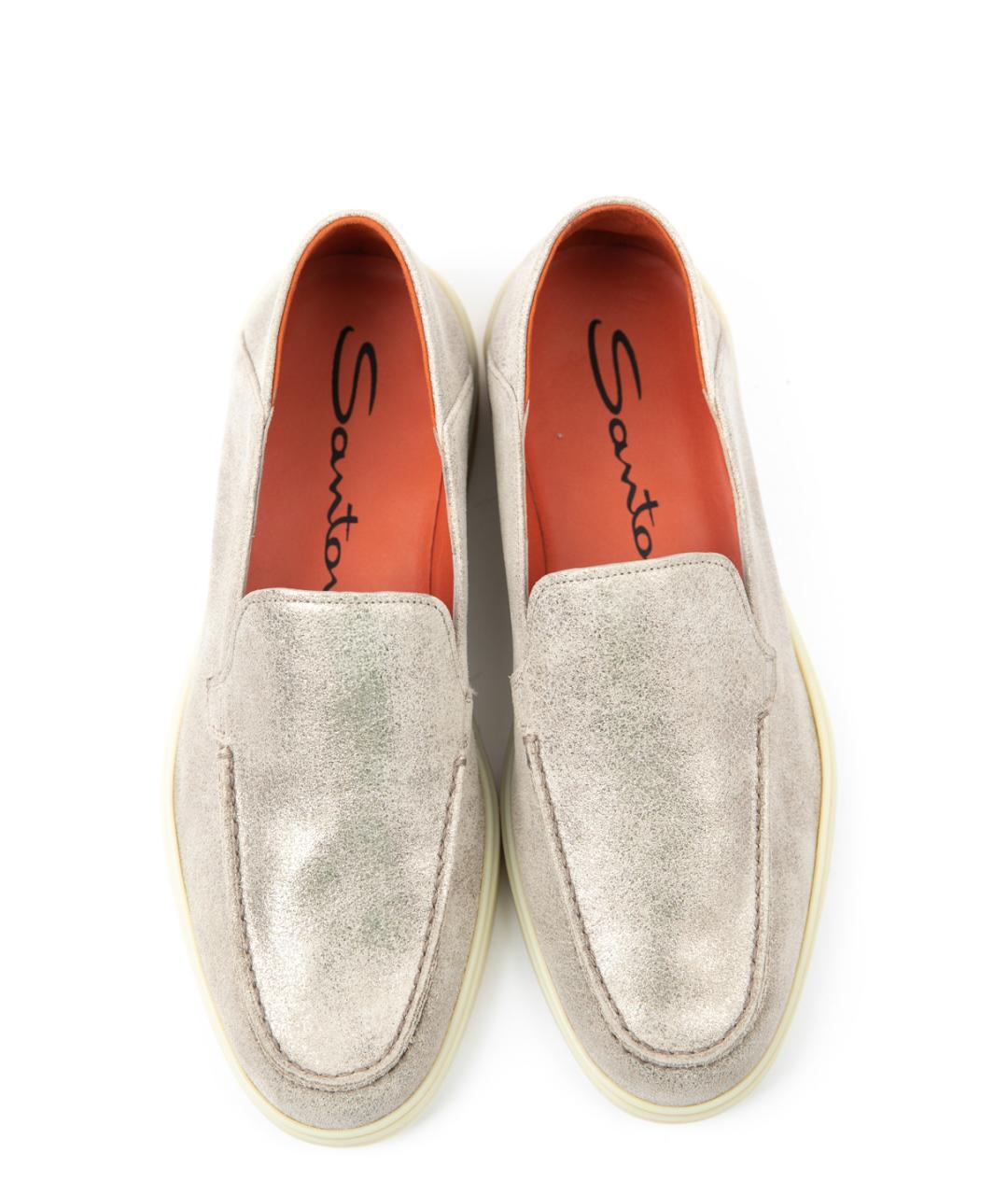 SANTONI Кожаные лоферы, фото 2