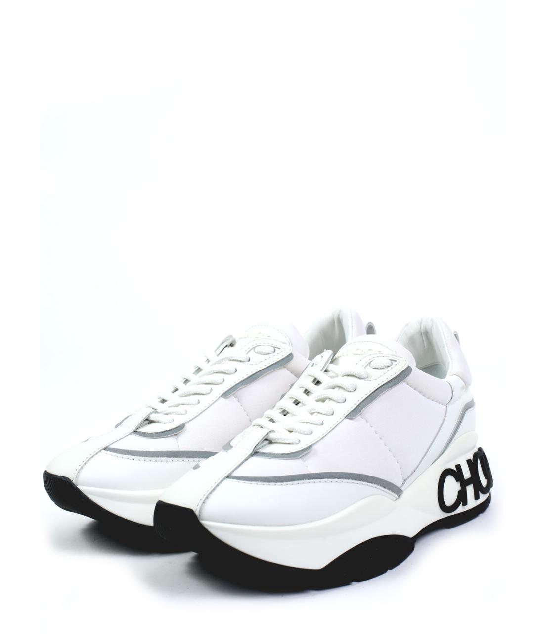 JIMMY CHOO Белые кроссовки, фото 3