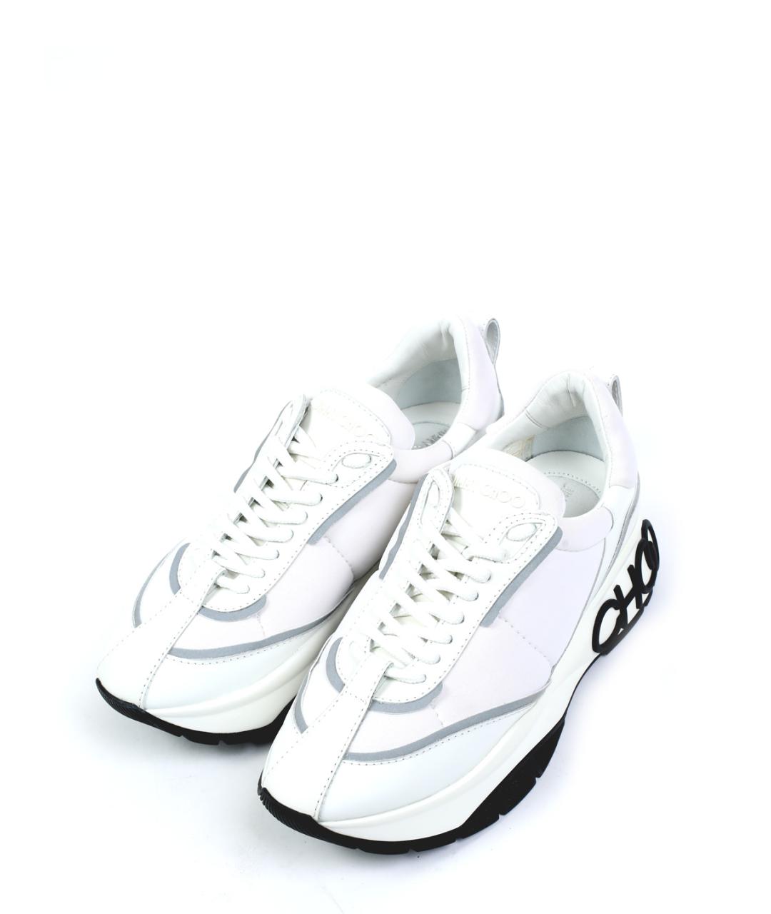 JIMMY CHOO Белые кроссовки, фото 2