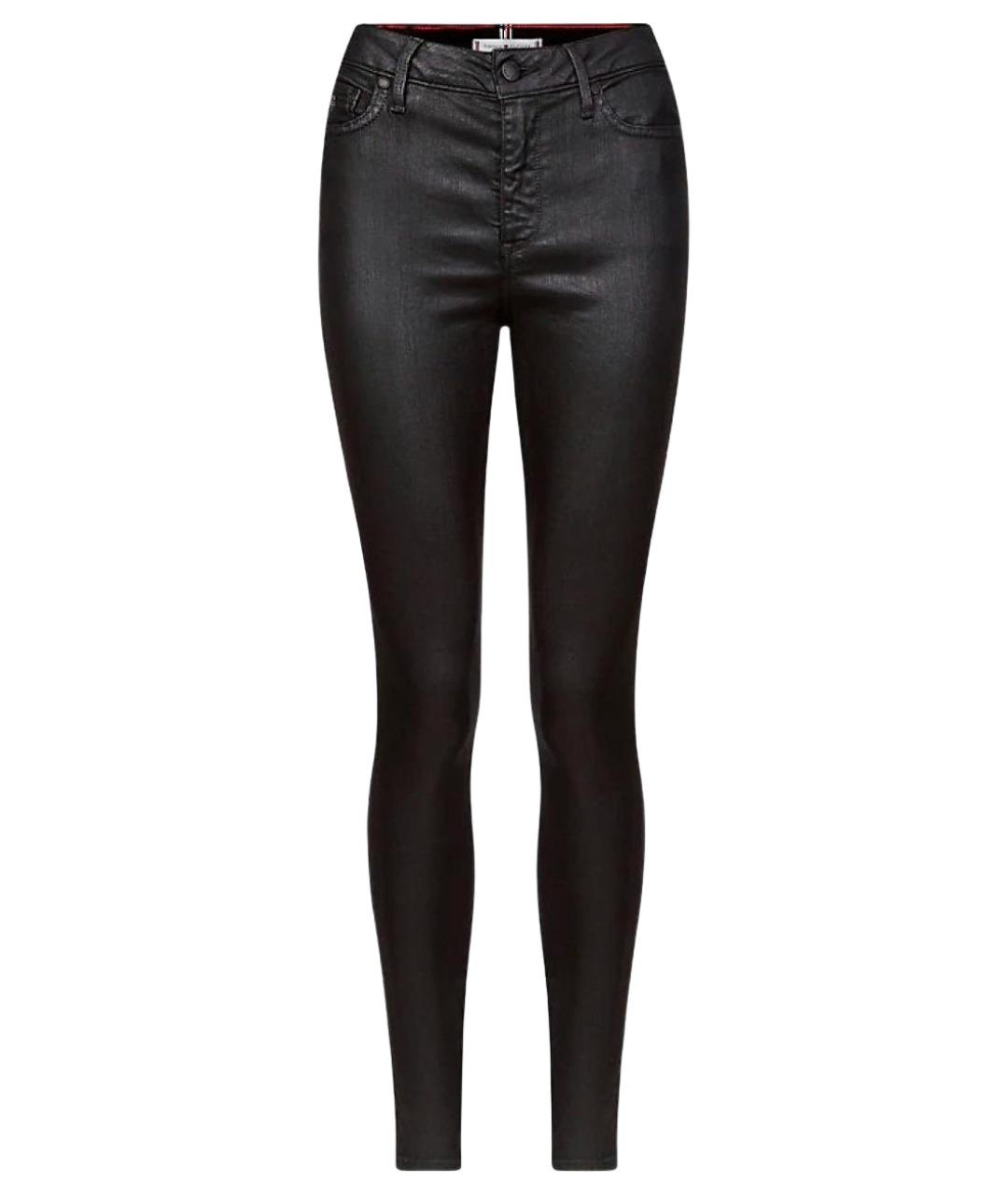 TOMMY HILFIGER Черные хлопковые джинсы слим, фото 1