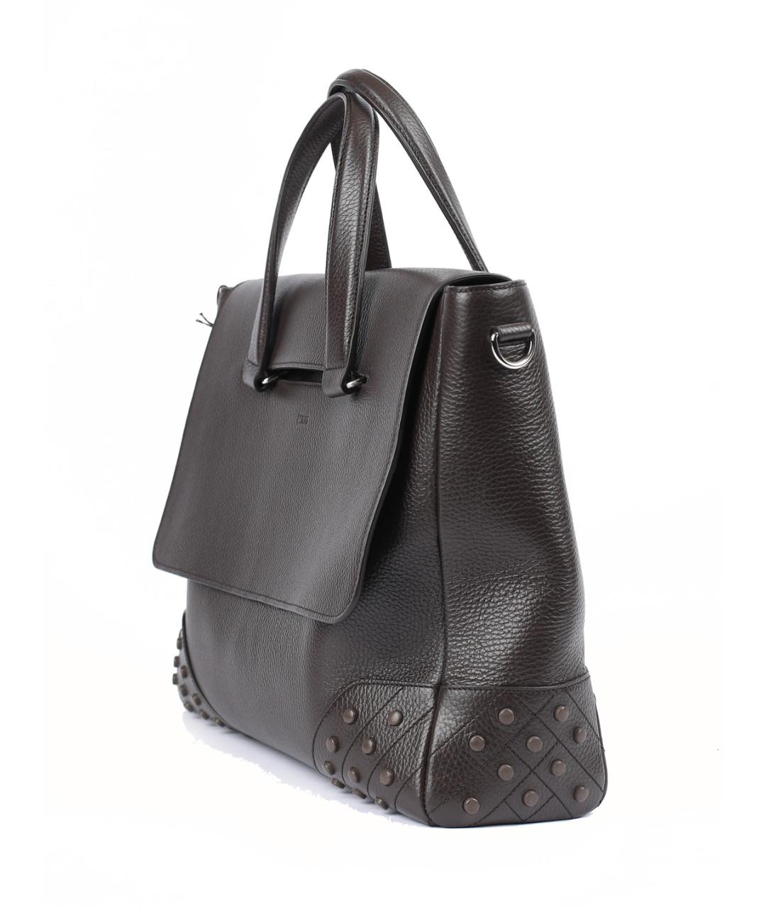 TOD'S Коричневая сумка тоут, фото 2