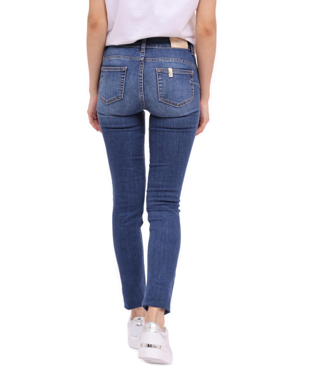 LIU JO Синие джинсы слим, фото 5