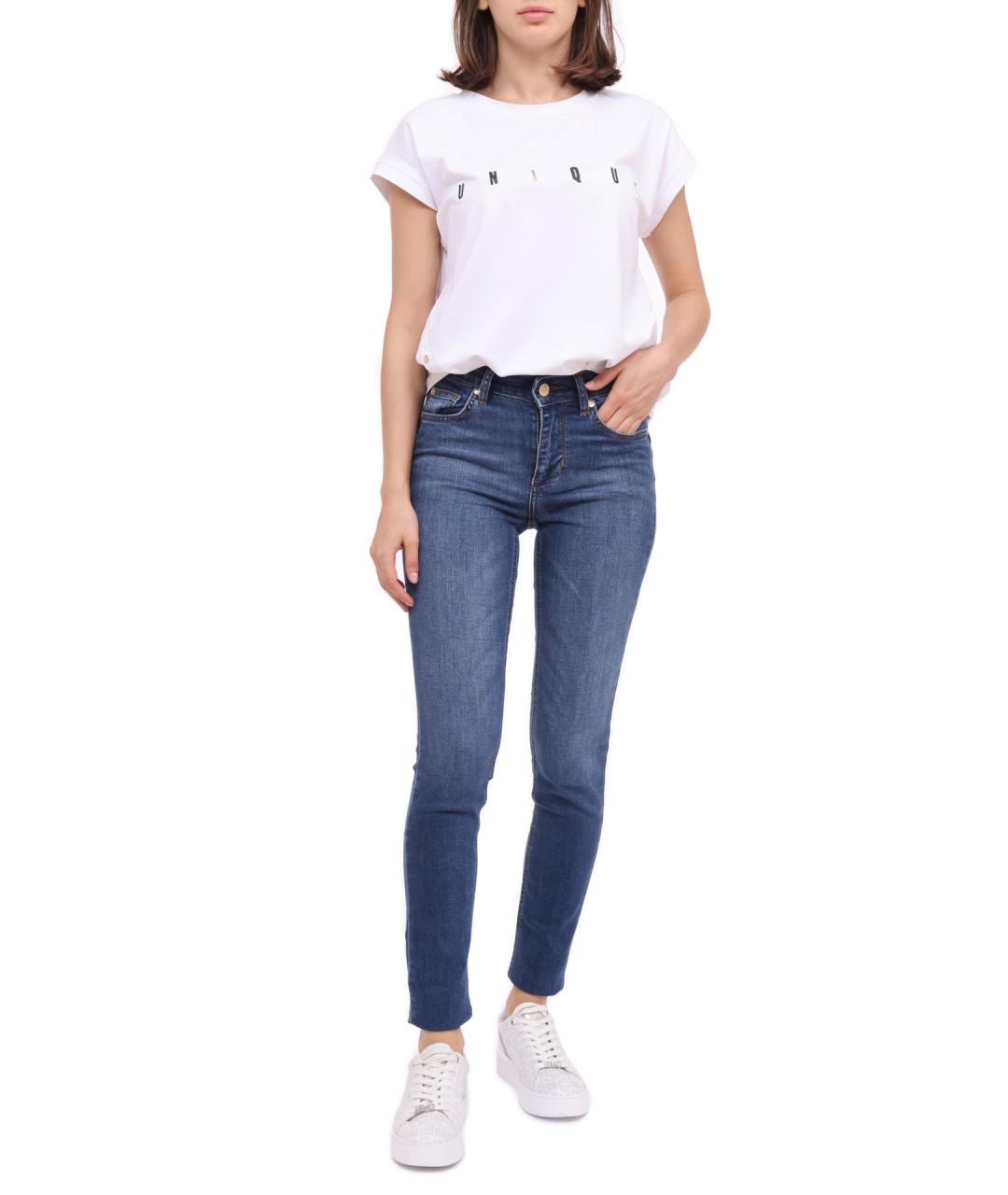 LIU JO Синие джинсы слим, фото 2