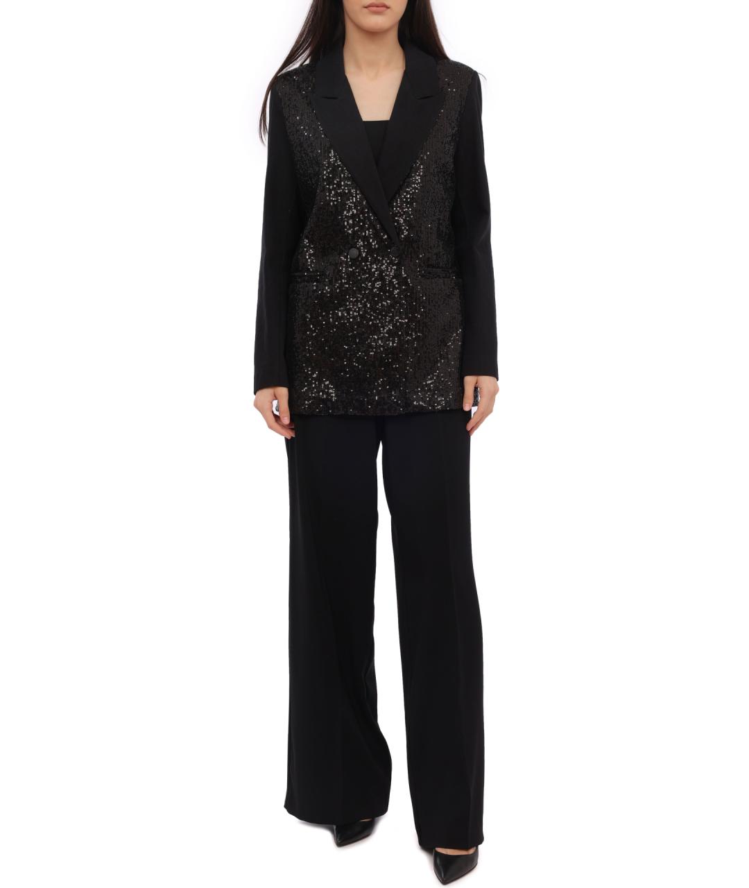 PINKO Черный жакет/пиджак, фото 4