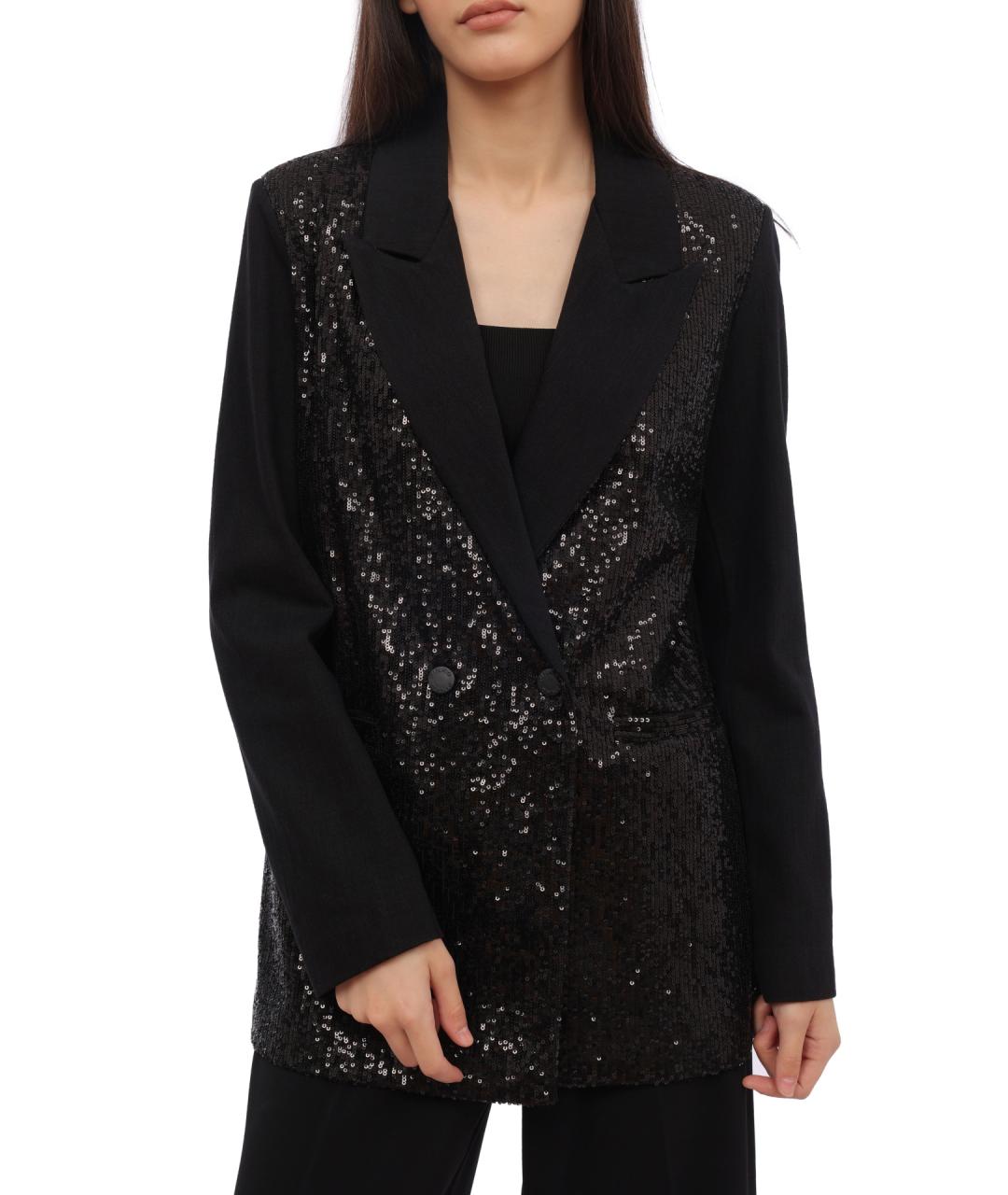 PINKO Черный жакет/пиджак, фото 1