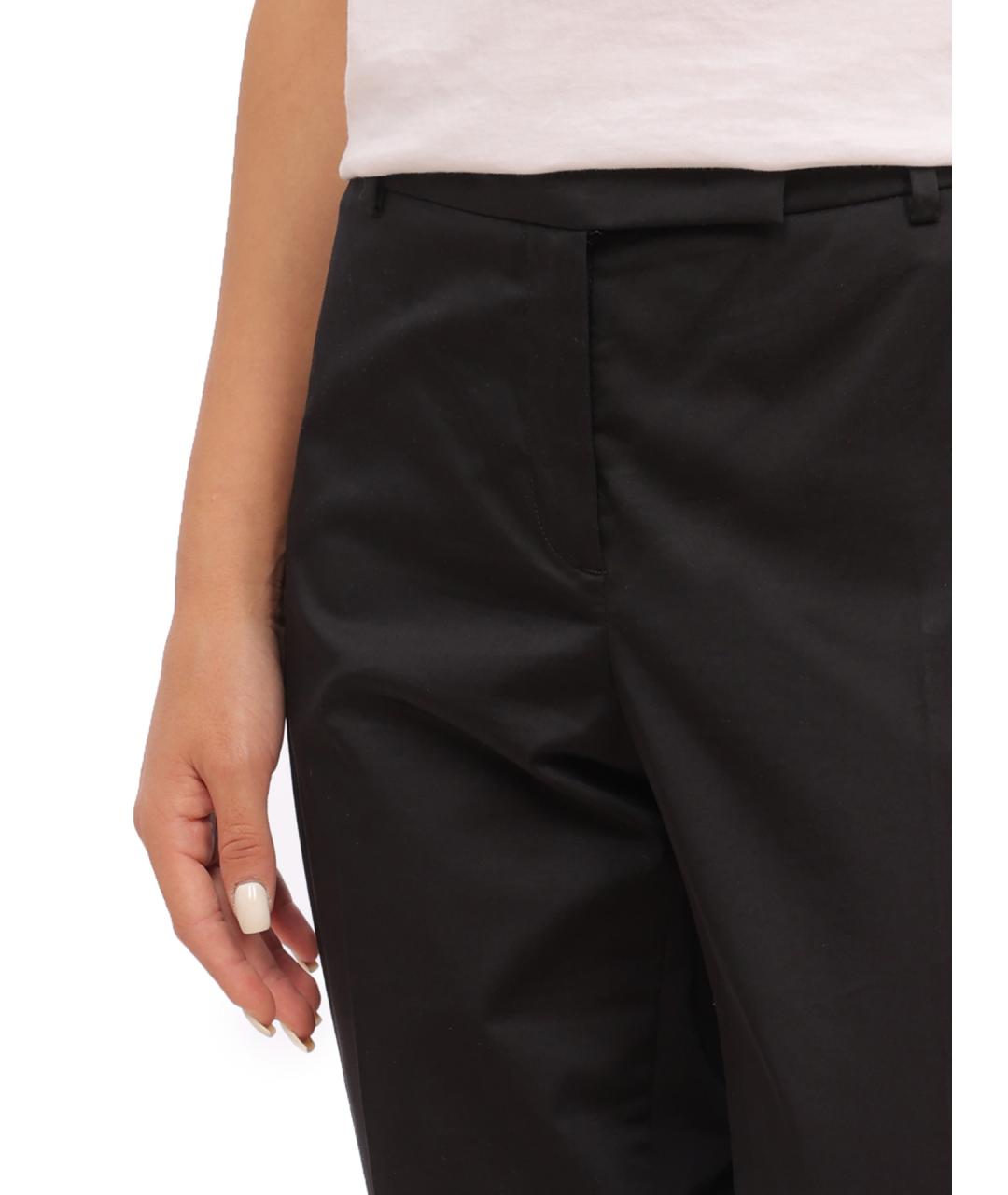 SEVENTY Черные прямые брюки, фото 3