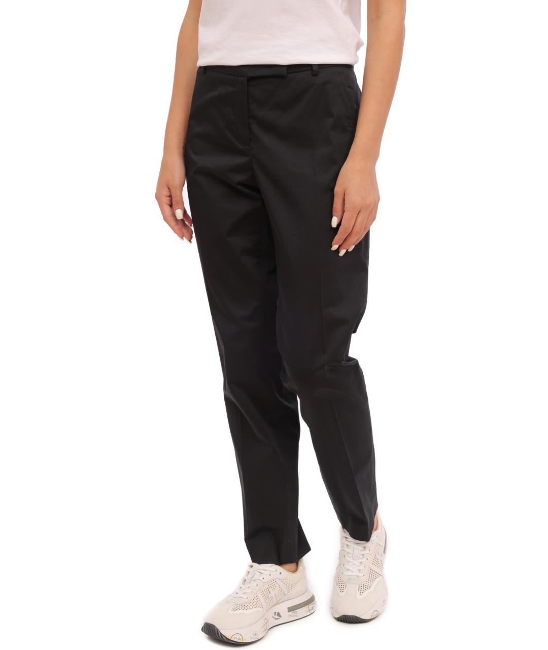 SEVENTY Черные прямые брюки, фото 4