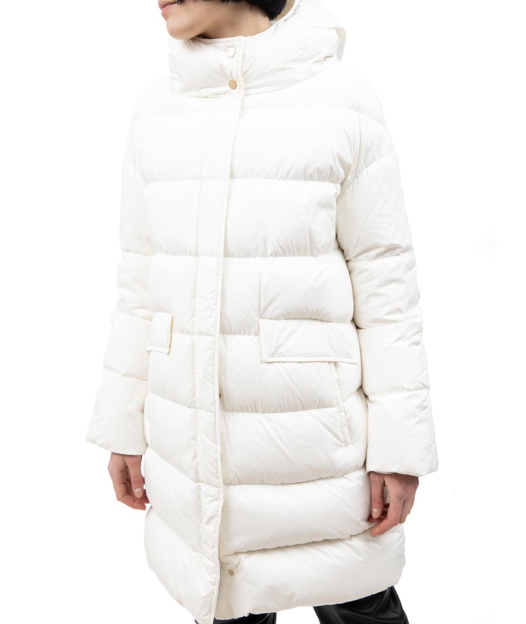 HERNO Белый пуховик, фото 4