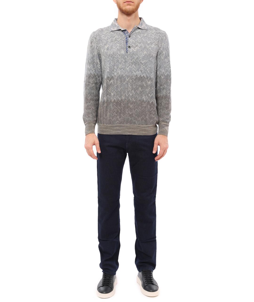 MISSONI Мульти поло с длинным рукавом, фото 4