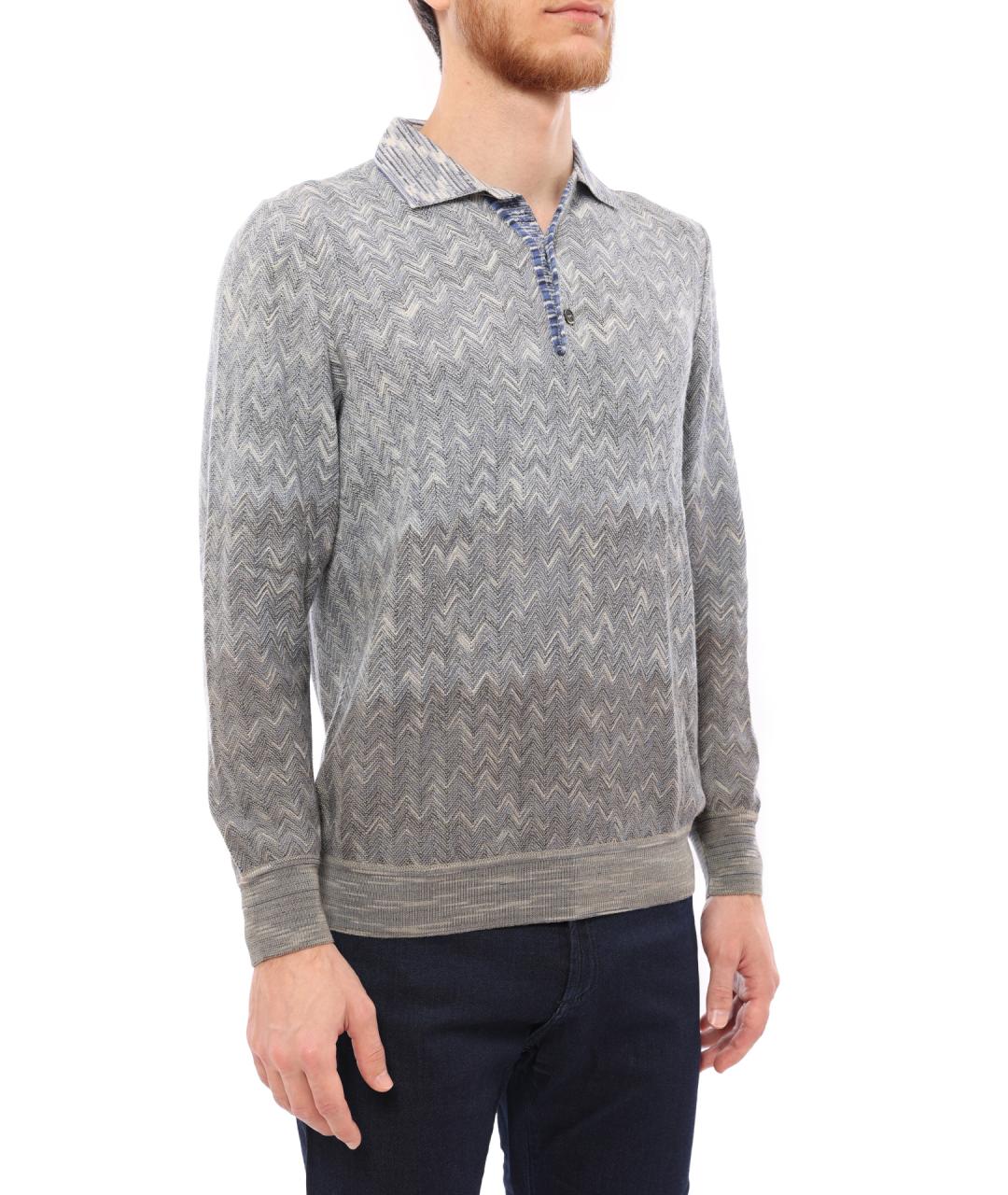 MISSONI Мульти поло с длинным рукавом, фото 3