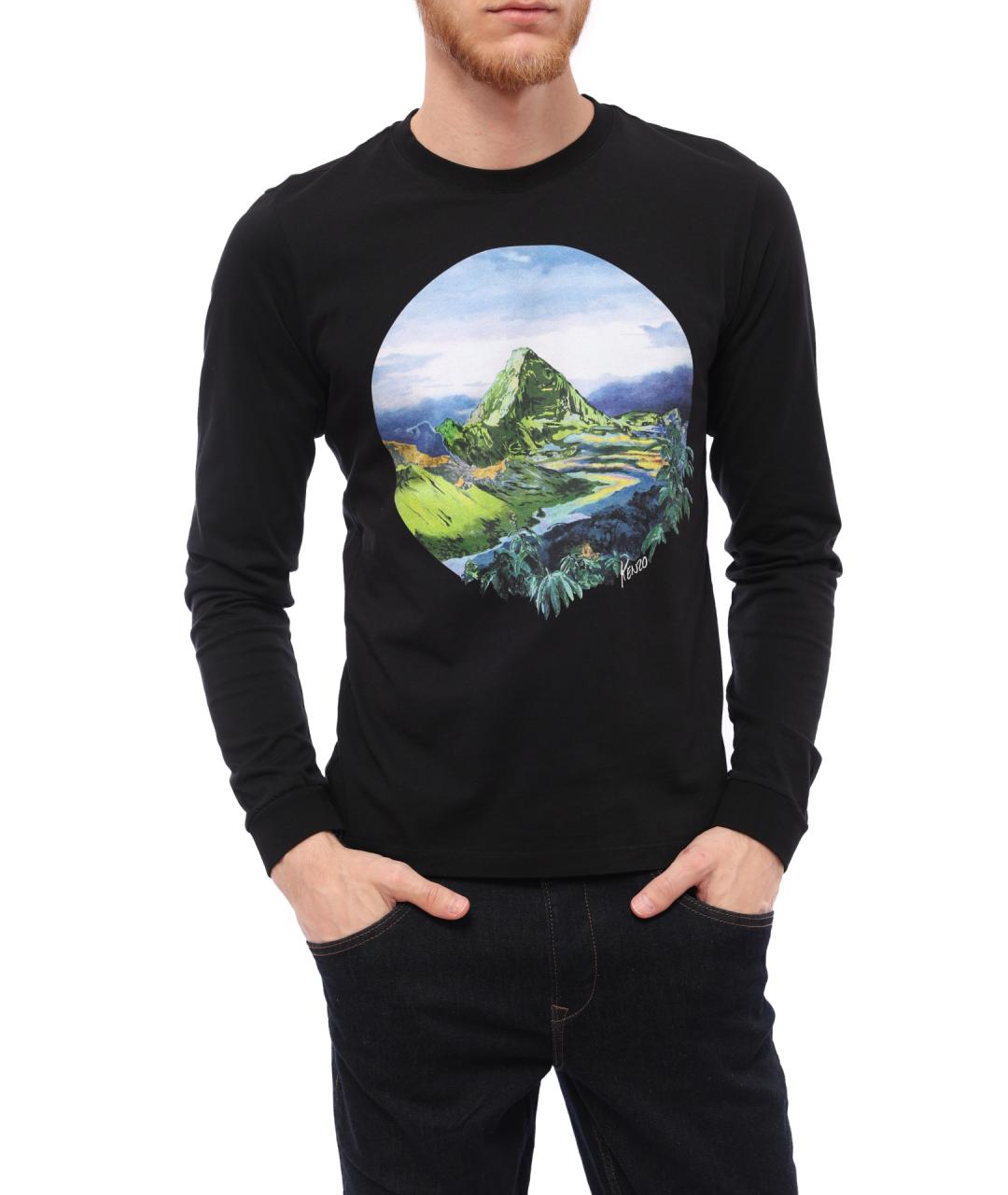 KENZO Черный джемпер / свитер, фото 1