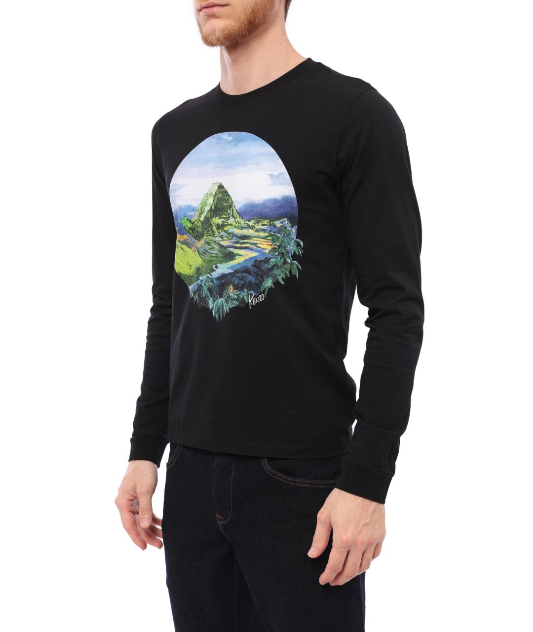 KENZO Черный джемпер / свитер, фото 3