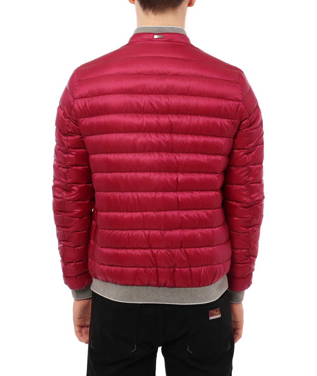 HERNO Красная полиамидовая куртка, фото 2