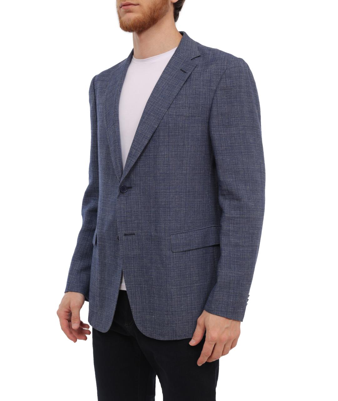 ZZEGNA Голубой пиджак, фото 5