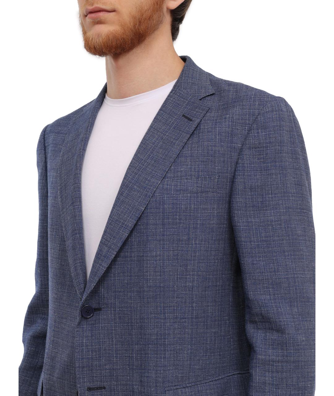 ZZEGNA Голубой пиджак, фото 6