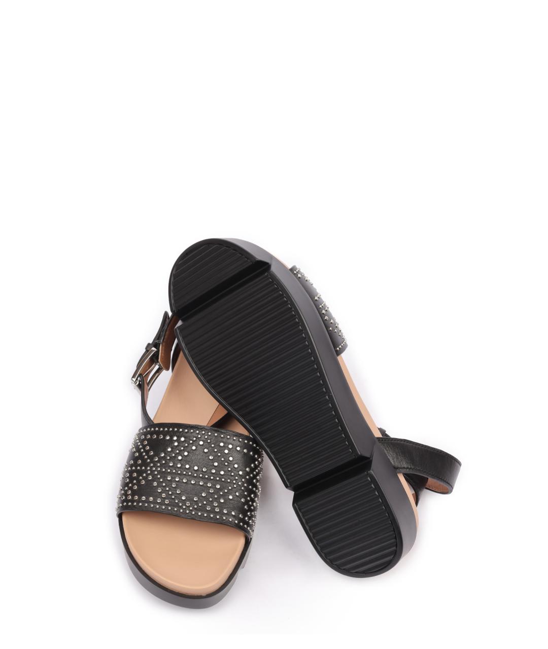 EMPORIO ARMANI Черные сандалии, фото 5