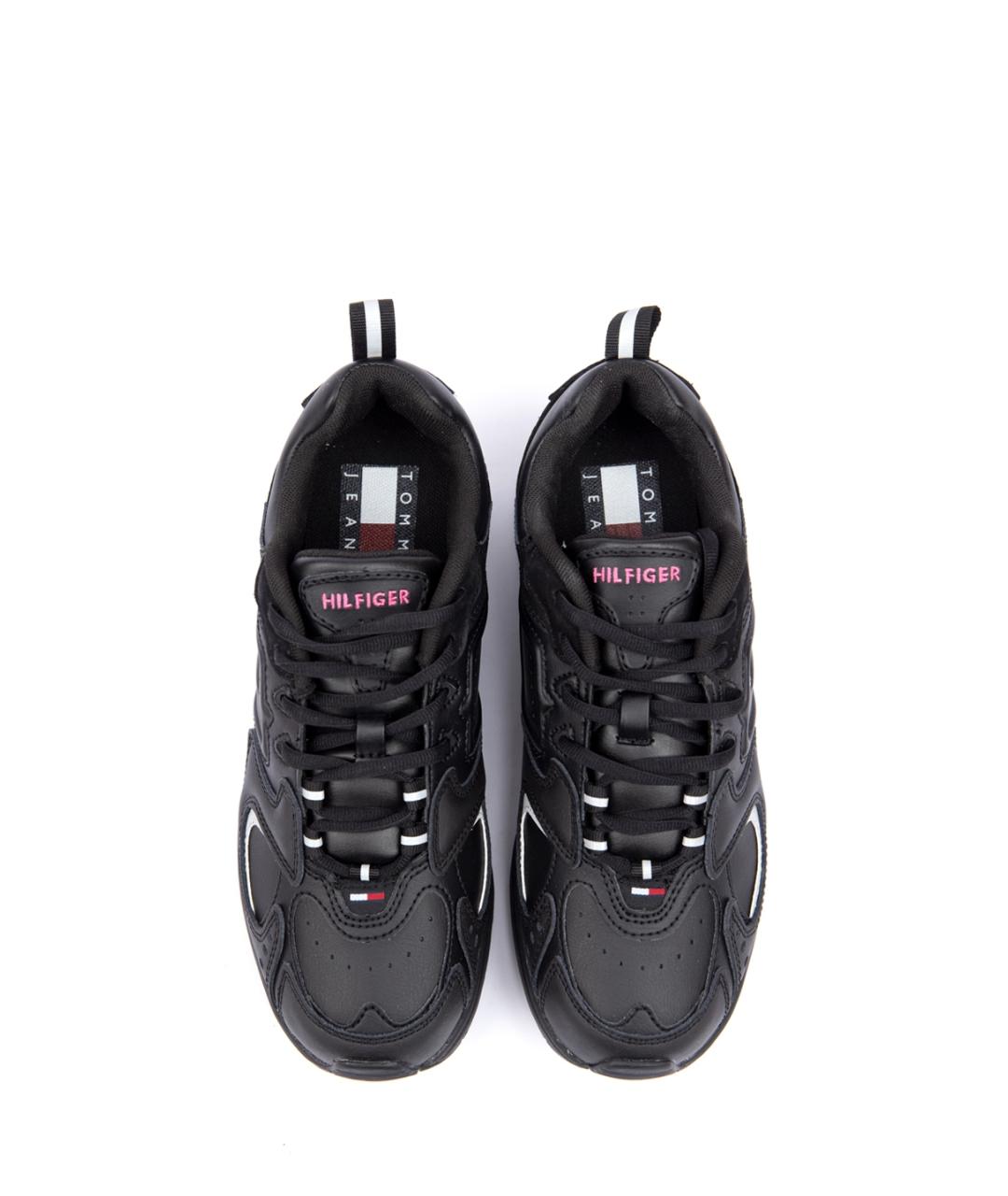 TOMMY HILFIGER Черные кроссовки, фото 4