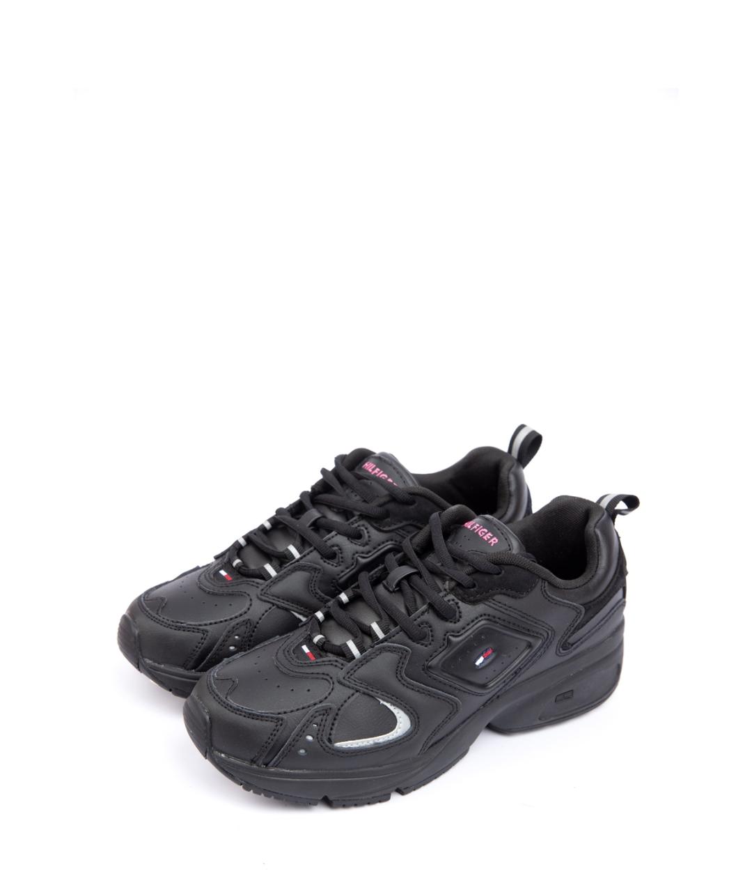 TOMMY HILFIGER Черные кроссовки, фото 2