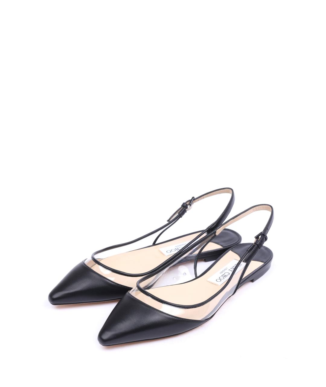 JIMMY CHOO Черные балетки, фото 2