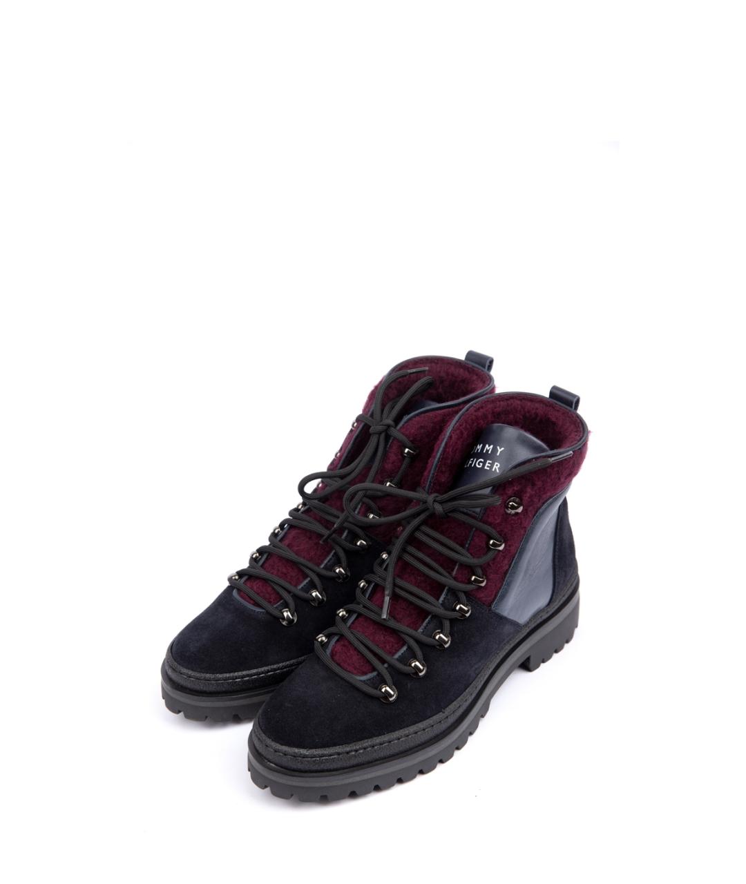 TOMMY HILFIGER Темно-синие ботинки, фото 2