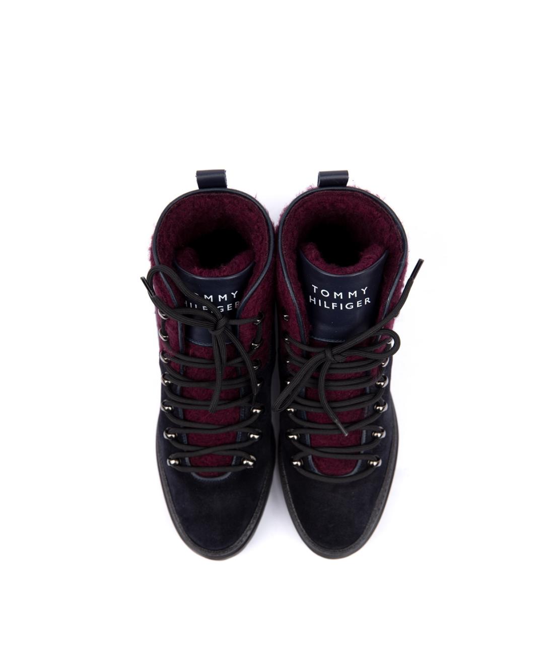 TOMMY HILFIGER Темно-синие ботинки, фото 4