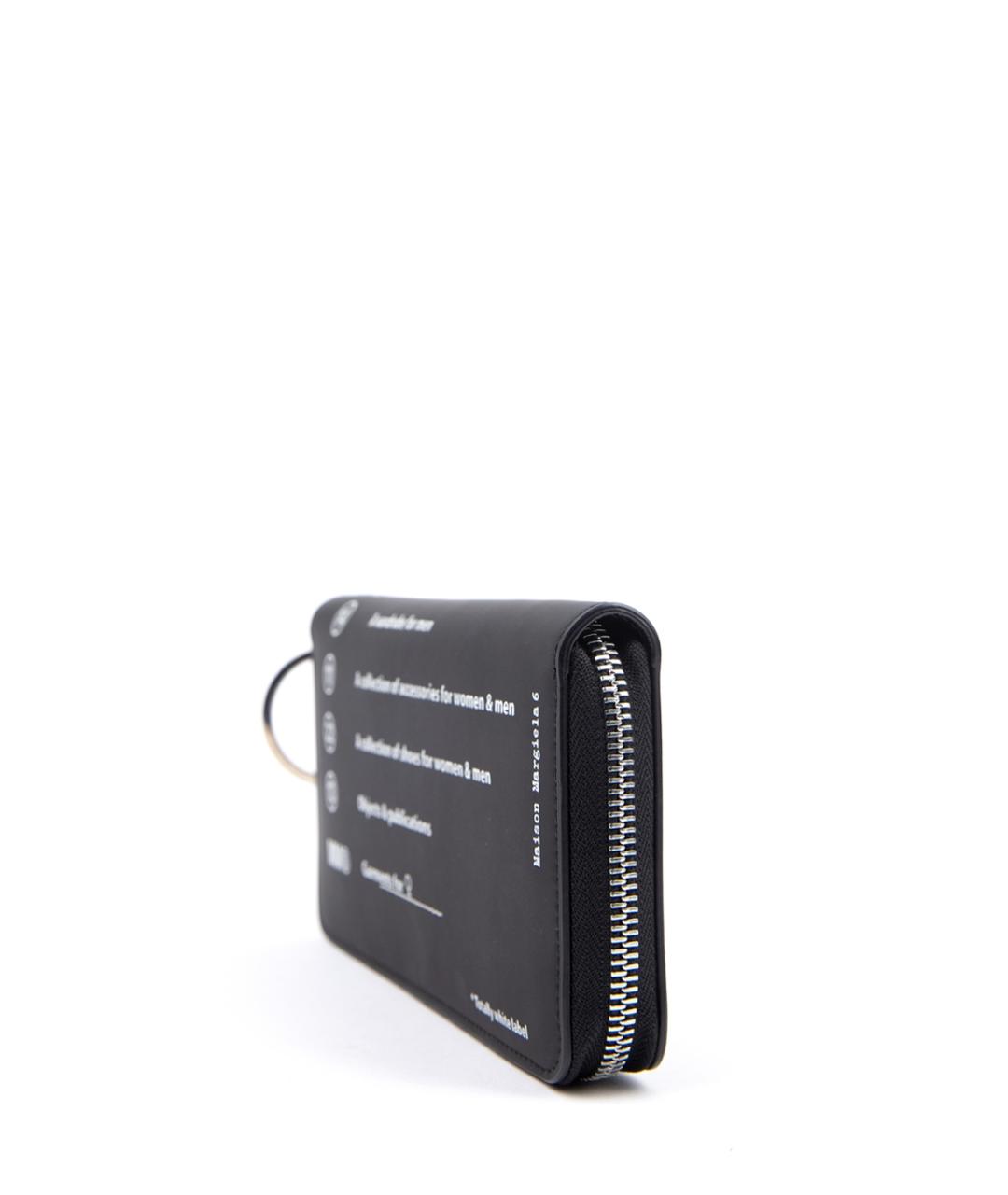 MM6 MAISON MARGIELA Черный кошелек, фото 4