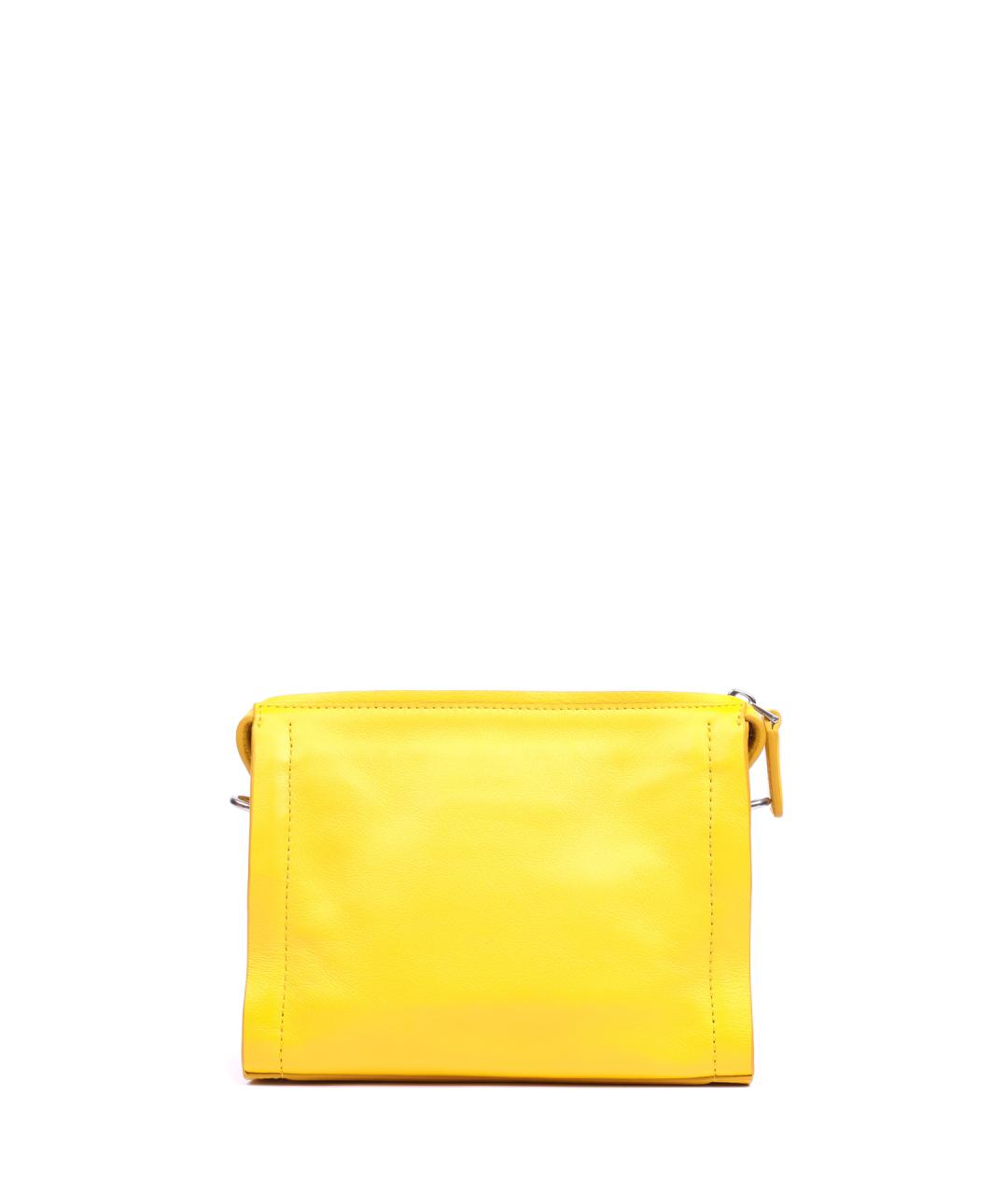 MARC JACOBS Желтая кожаная сумка через плечо, фото 2