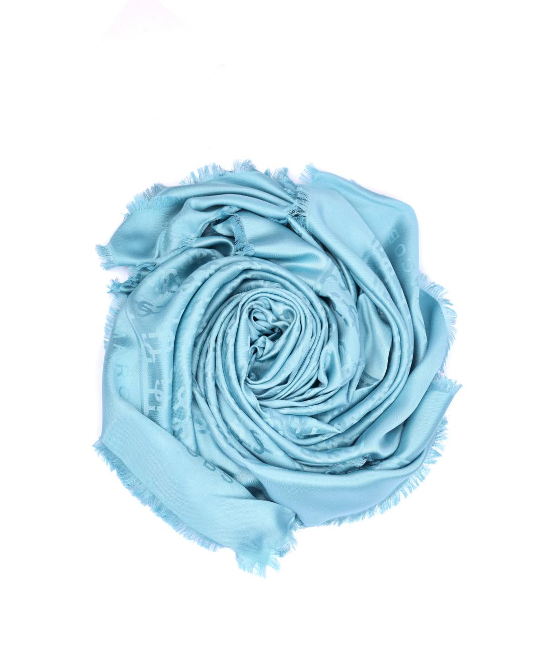 MARC JACOBS Бирюзовый шарф, фото 2