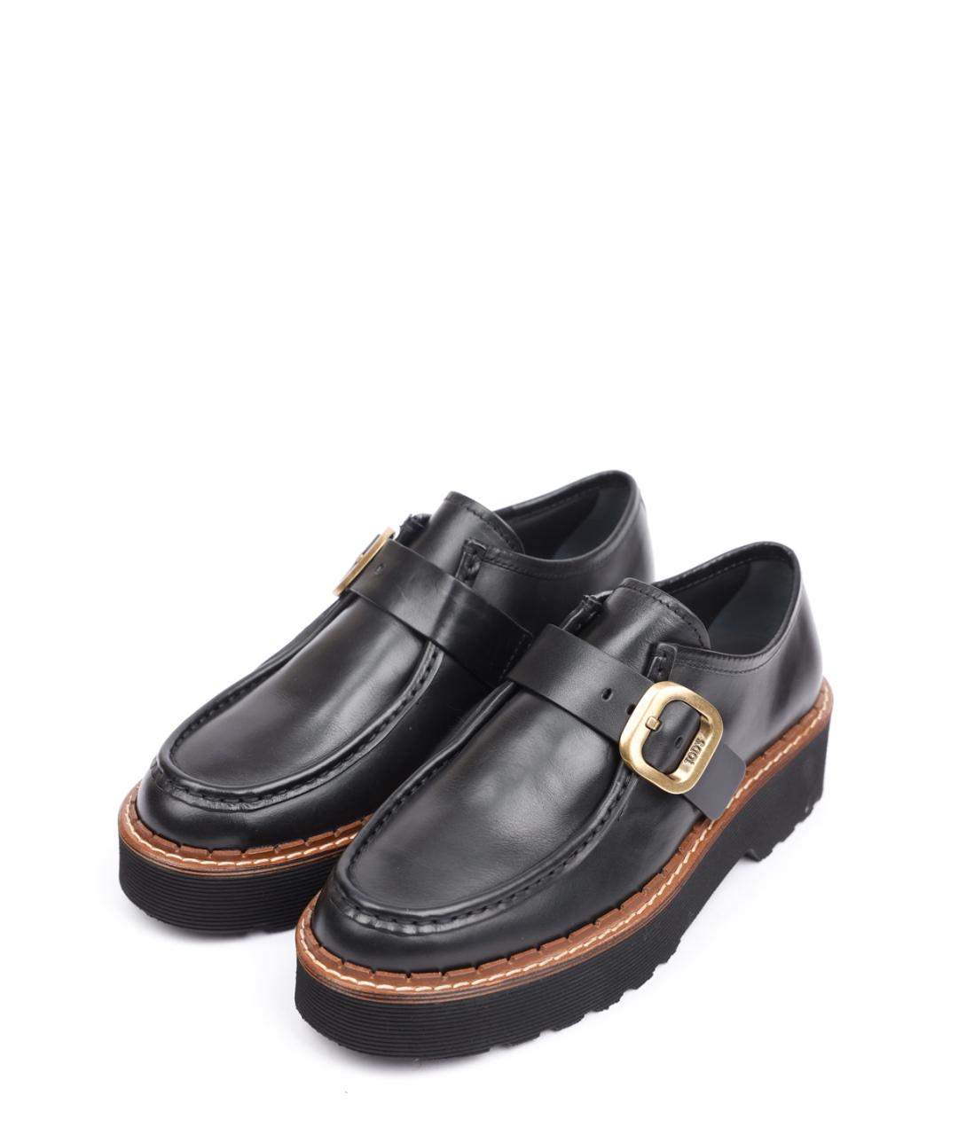 TOD'S Черные мокасины, фото 2