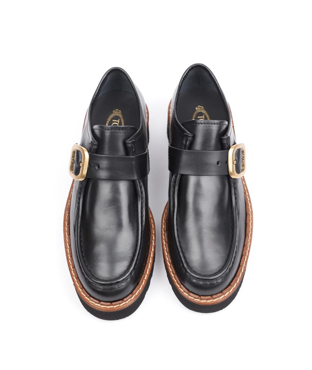 TOD'S Черные мокасины, фото 4