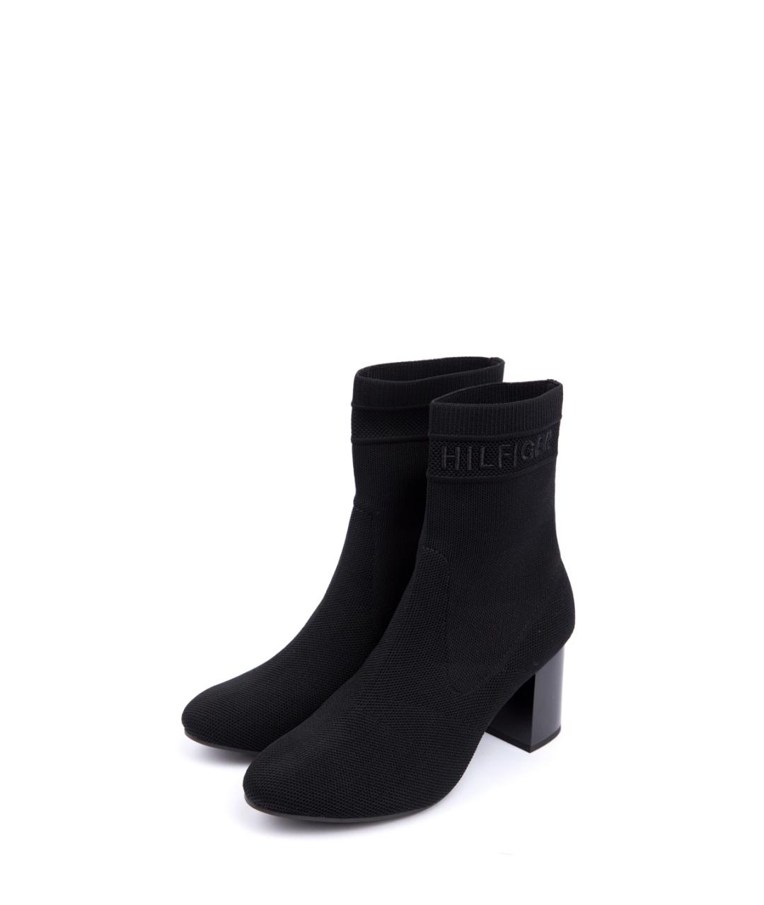 TOMMY HILFIGER Черные ботильоны, фото 4