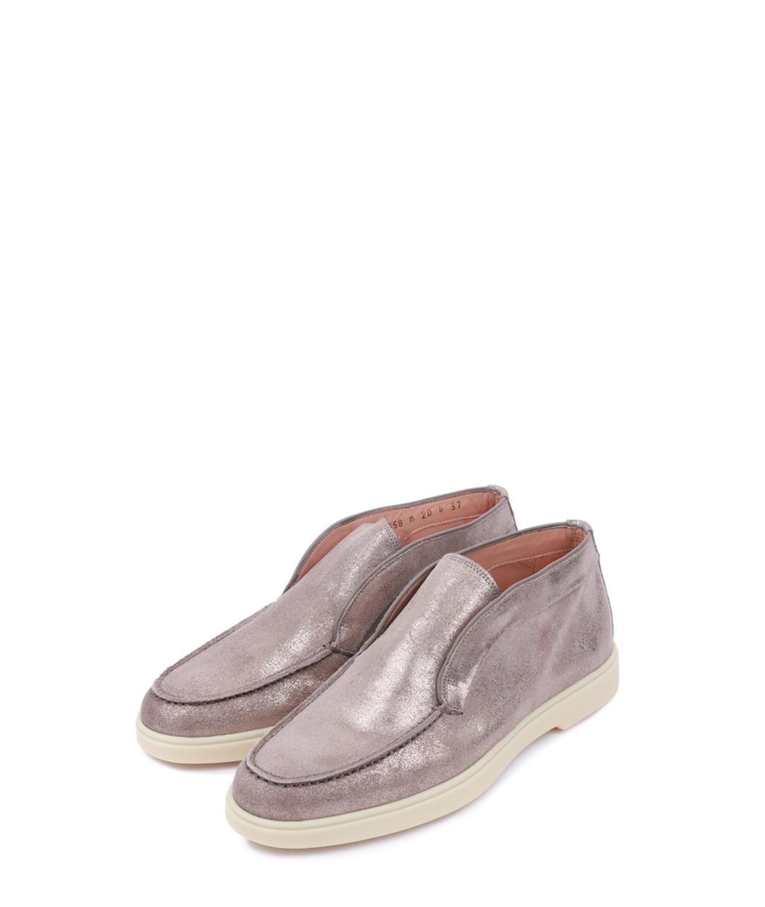 SANTONI Кожаные лоферы, фото 2