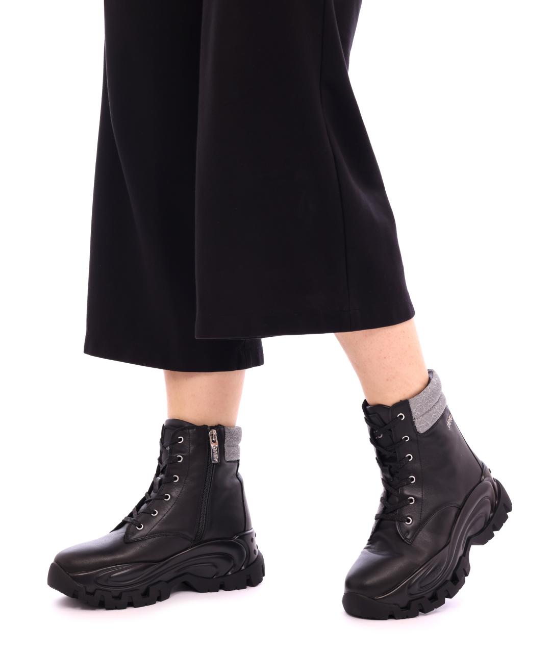 LIU JO Черные ботинки, фото 6