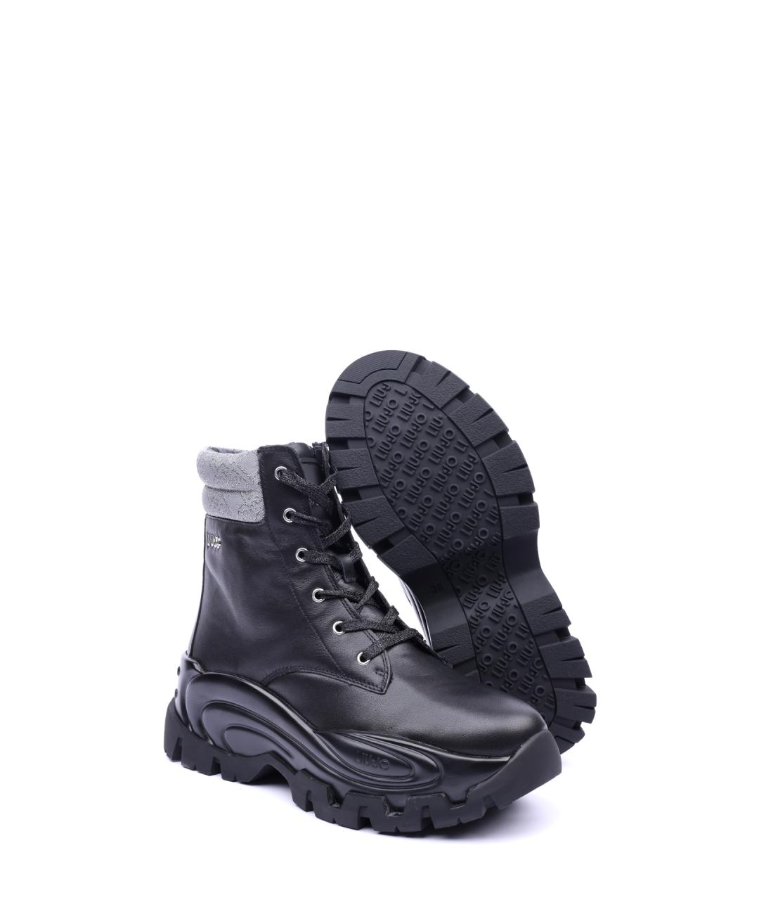 LIU JO Черные ботинки, фото 5