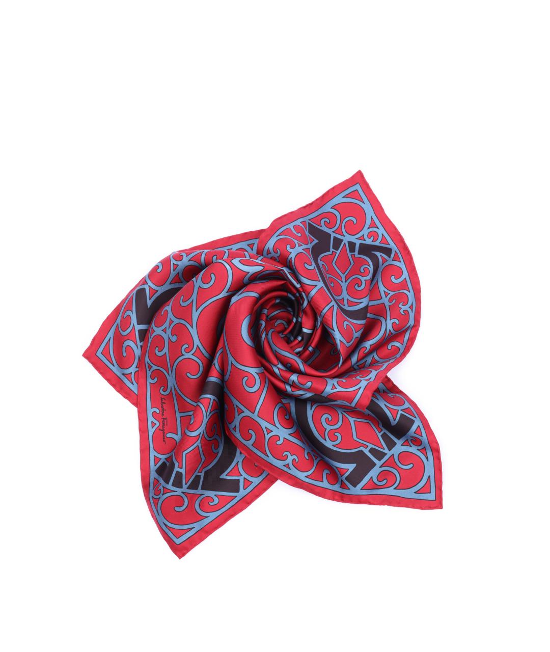 FERRAGAMO Шелковый шарф, фото 1