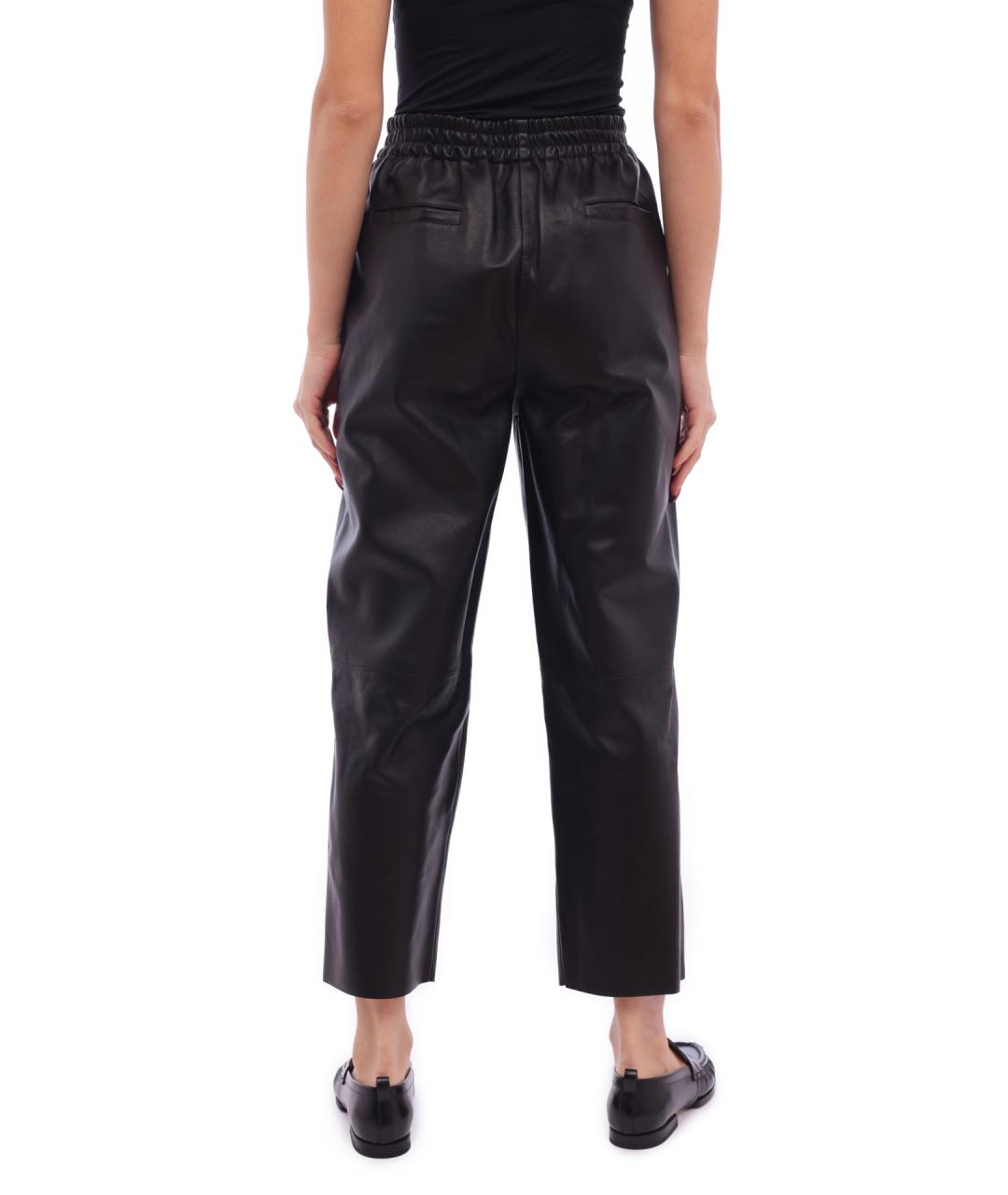 PINKO Черные прямые брюки, фото 3