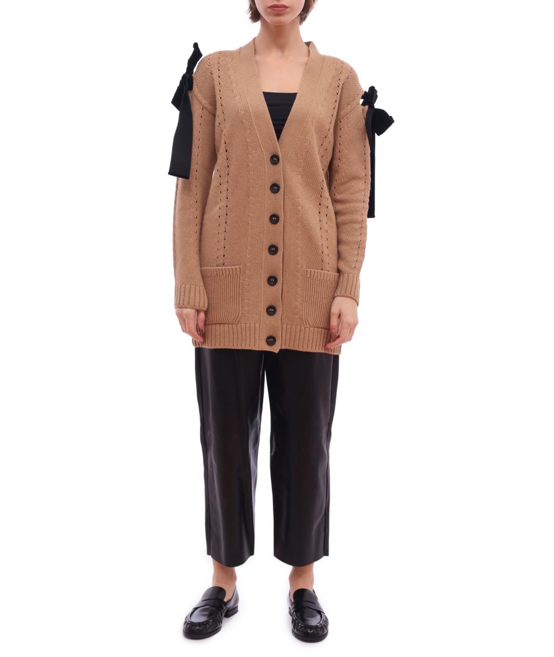 PINKO Черные прямые брюки, фото 5