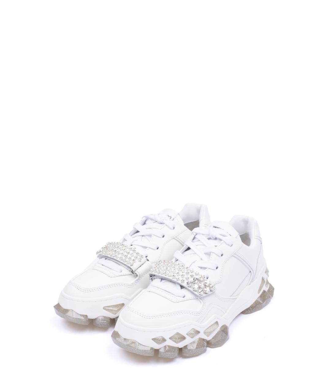 JIMMY CHOO Белые кроссовки, фото 2