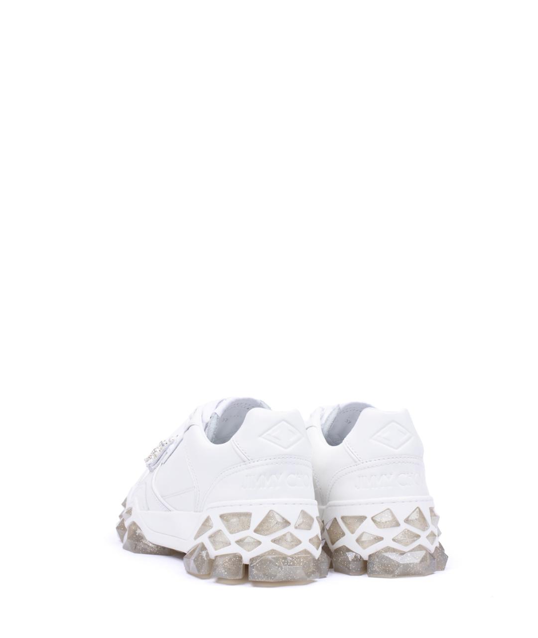 JIMMY CHOO Белые кроссовки, фото 3