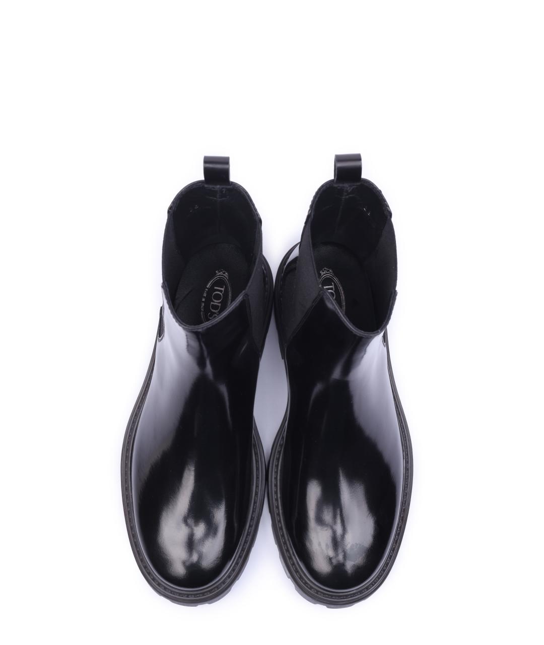 TOD'S Черные ботинки, фото 5
