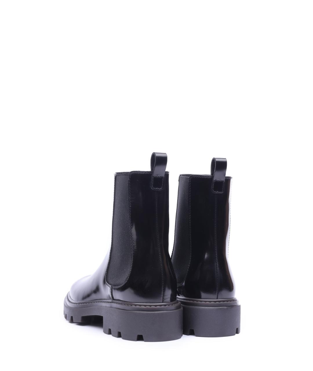 TOD'S Черные ботинки, фото 4
