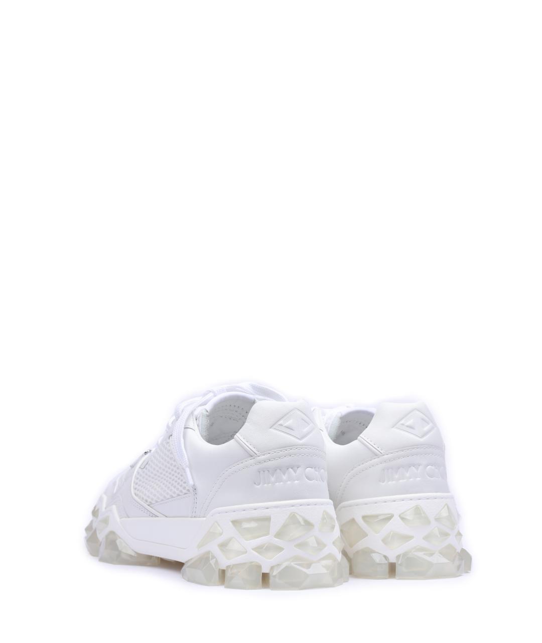 JIMMY CHOO Белые кроссовки, фото 4