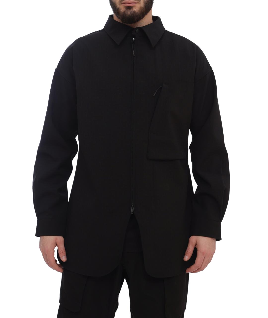Y-3 Черная кэжуал рубашка, фото 1