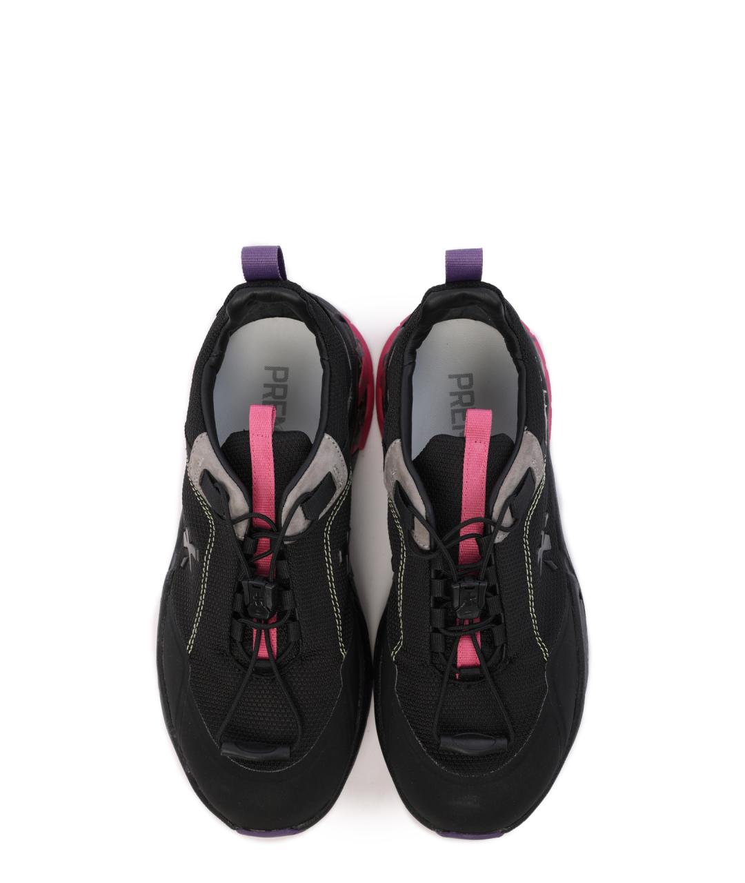 PREMIATA Черные замшевые кроссовки, фото 4